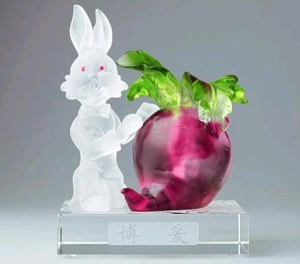 博�勖��琉璃兔 兔年吉祥物