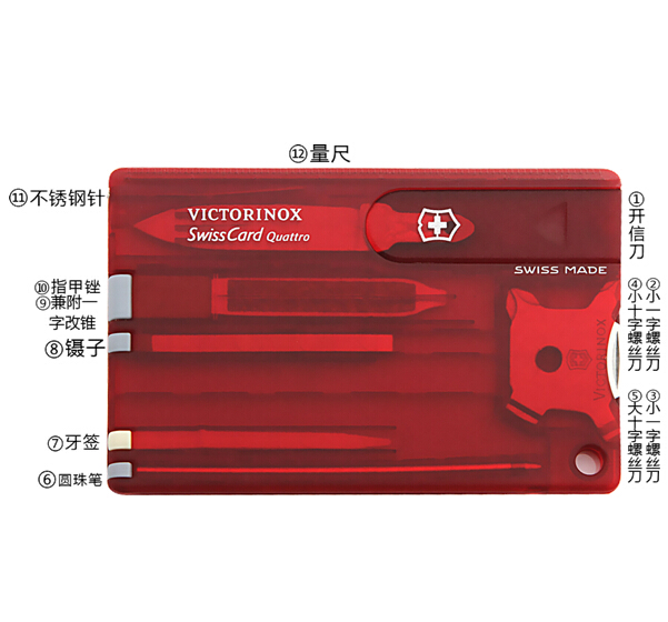 VICTORINOX�刀卡0.7200.T